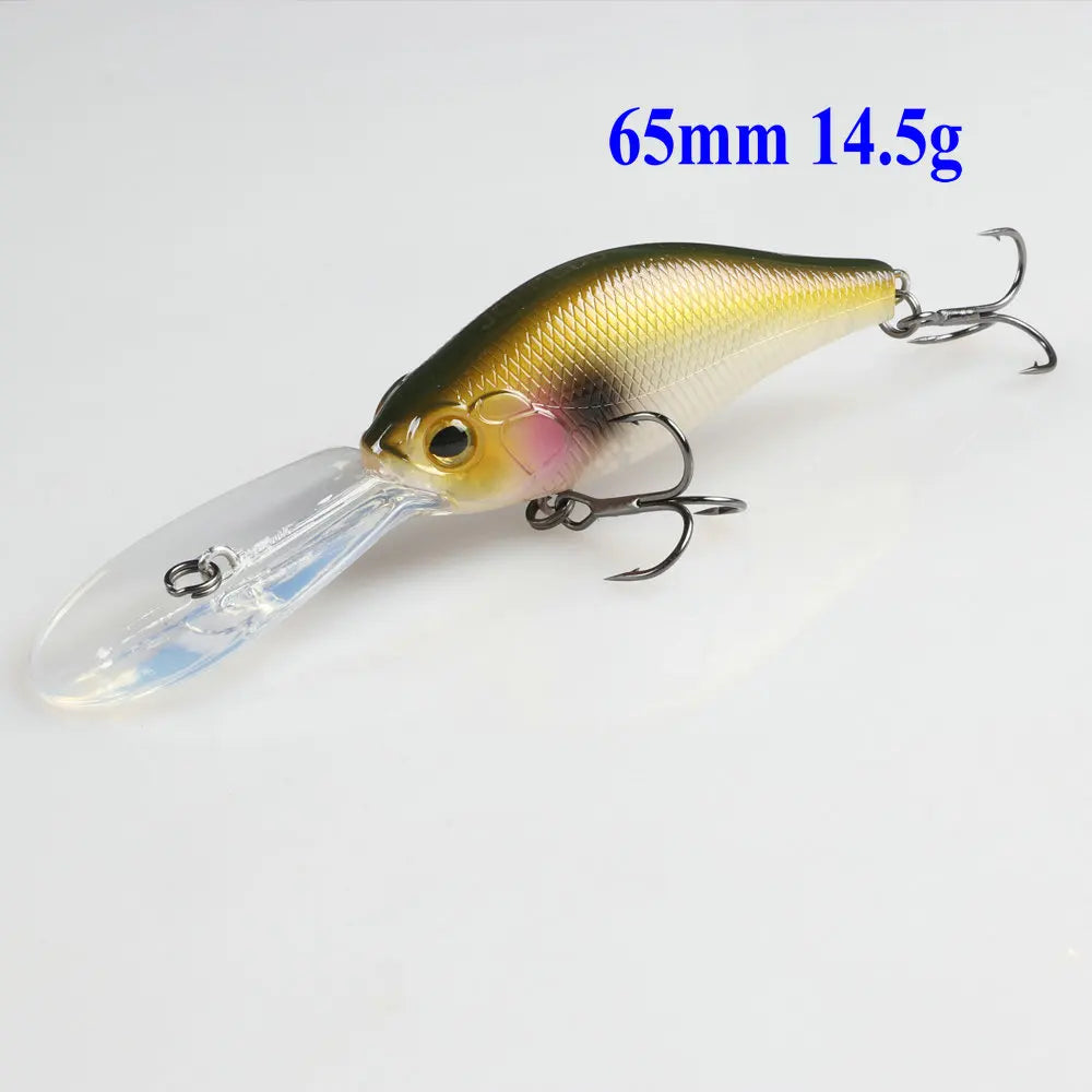 Djupdykande Crankbait – Fiskedrag för Gädda & Abborre